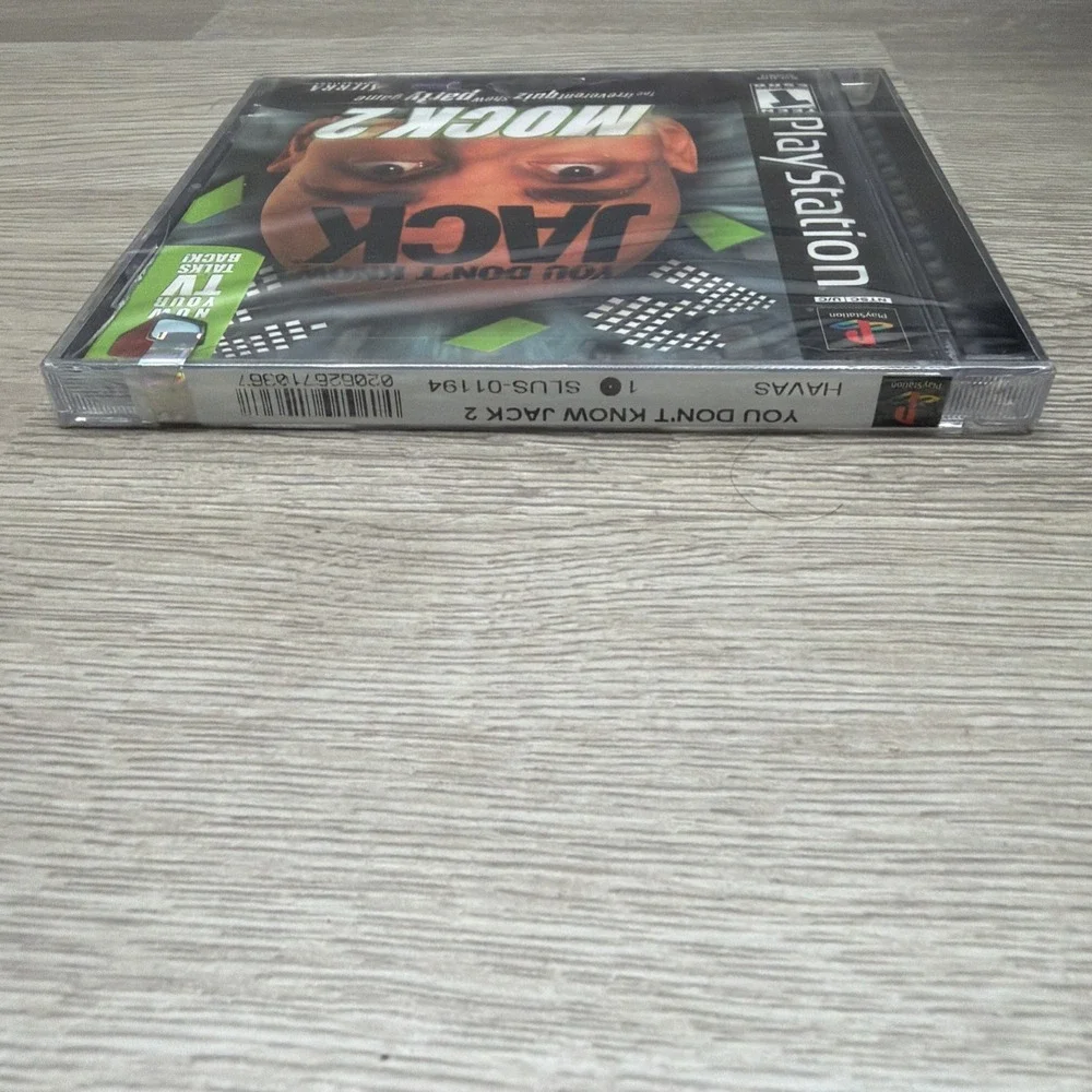 You Don't Know Jack Mock 2 (Sony PlayStation 1, 2000) Brand New/ Factory Sealed